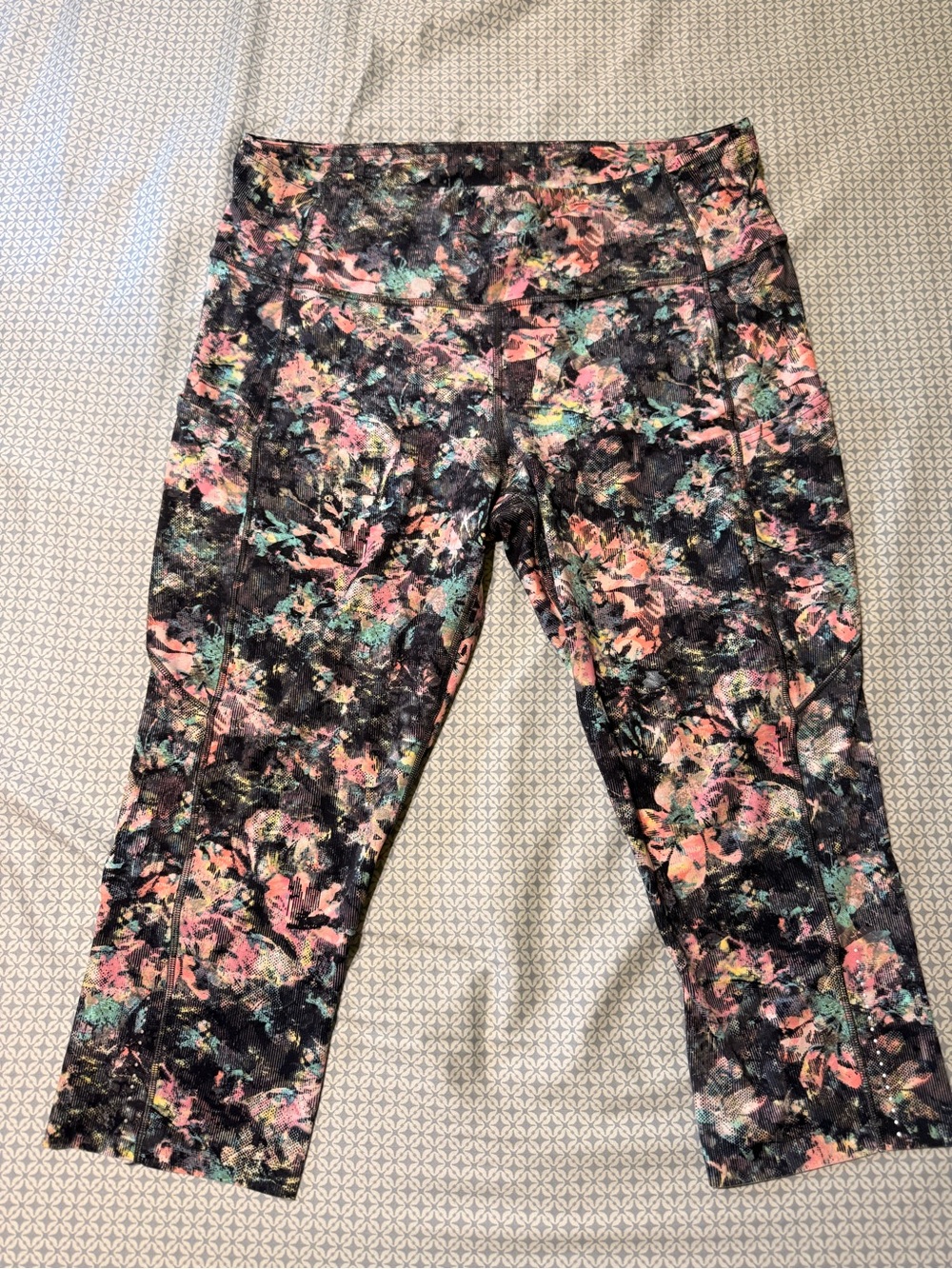 lululemon athletica fast and free cropped nulux